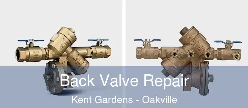  Back Valve Repair Kent Gardens - Oakville