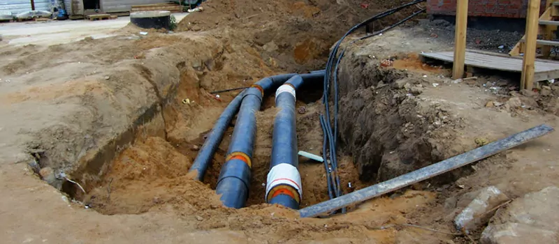 Main Water Line Installation in Kent Gardens, Oakville