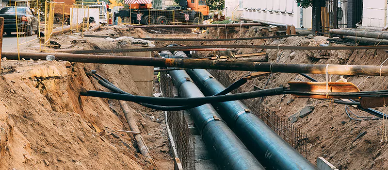 Underground Drainage Pipe Replacement in Kent Gardens, Oakville