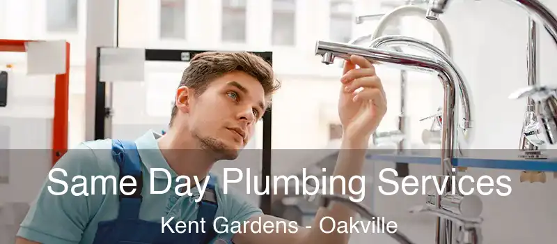 Same Day Plumbing Services Kent Gardens - Oakville