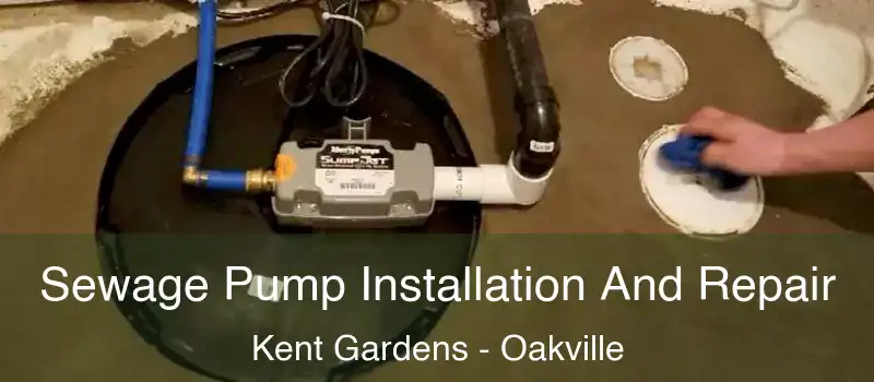  Sewage Pump Installation And Repair Kent Gardens - Oakville